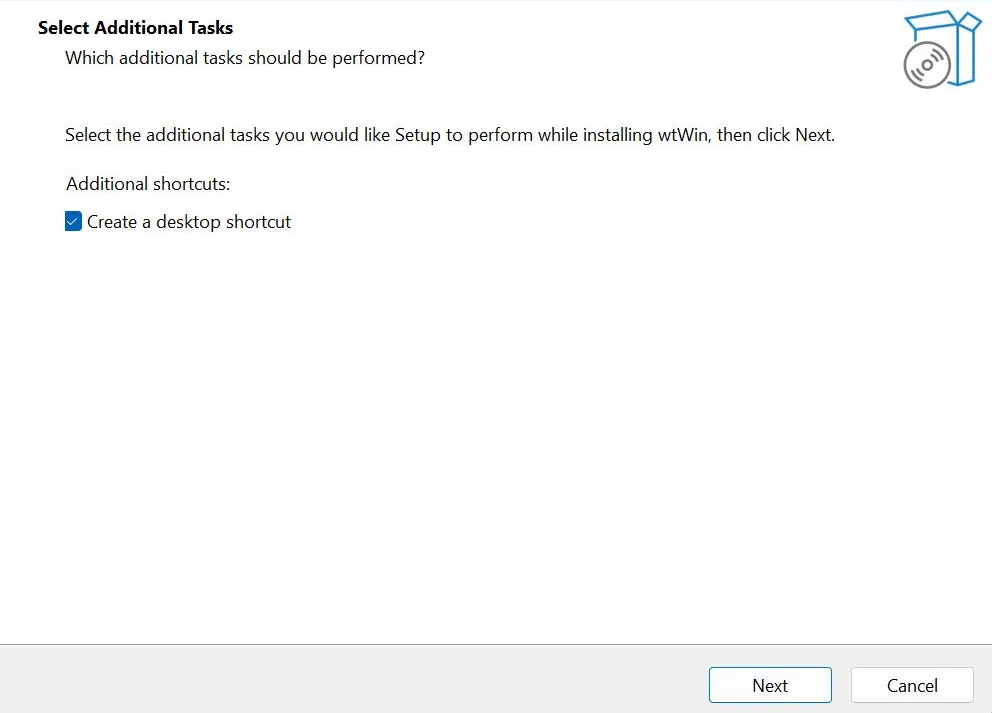 Installer: Desktop-Verknüpfung wählbar